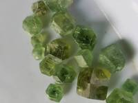 Grenat Demantoid Naturel, Pierres Précieuses Minérales, Matière Première en Gros, Certifié GDTC, Fabrication de Bijoux, Origine Palestine