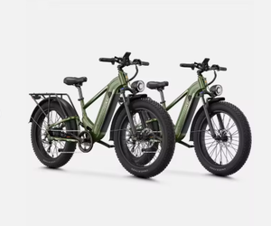 Vélo électrique tout-terrain ORIGINAL 100% STOCK 1800W 26 pouces avec pneus larges, 48V, 7 vitesses, pour adultes - Product Image 1
