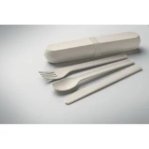 Ensemble d'ustensiles de camping écologiques Biteful en PLA - Product Image 1