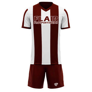 Kits de football rétro personnalisés uniformes de maillot de football pour enfants de haute qualité ensembles de hauts à la mode nom du service OEM espagne - Product Image 2