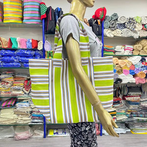 Bolsas de compras ecológicas de PP de tejido reciclado de nailon Plástico de polipropileno reciclado sostenible Hecho en India-Opciones a granel - Product Image 1