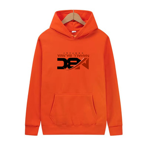 เสื้อฮู้ดดี้โอเวอร์ไซส์แบบยูนิเซ็กซ์ ผ้าหนา พิมพ์ลายดิจิทัล พร้อมโลโก้และป้ายกำกับแบบกำหนดเอง เสื้อผ้าฤดูหนาว - Product Image 3