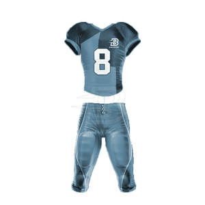 Precio al por mayor Ropa deportiva Uniforme de fútbol americano de la mejor calidad 100% Poliéster Hecho Pakistán - Product Image 1