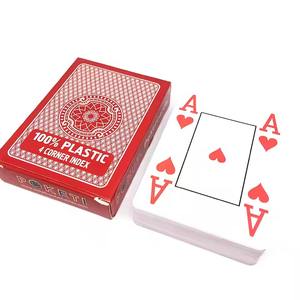 ไพ่พลาสติกลายปักโลโก้/ลวดลายซักได้ดีไซน์ใหม่ขายปลีกสหรัฐอเมริกา - Product Image 4