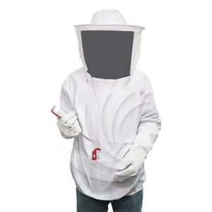 เสื้อผ้าเลี้ยงผึ้งแบบครึ่งตัว ระบายอากาศได้ดี สำหรับมืออาชีพ อุปกรณ์เลี้ยงผึ้งกลางแจ้ง - Product Image 1