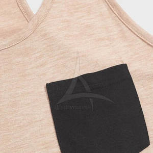 Camiseta sin Mangas para Hombre, 100% Algodón, Casual, Transpirable, Personalizable, de Alta Calidad, Último Diseño, Precio al por Mayor - Product Image 3