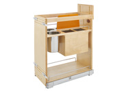 Houten Pull-Out Opslag Organizer Planken Voor Keukenkast Op Maat Ontwerp, Oem/Odm Service, Vietnam Fabriek, Budgetvriendelijk
