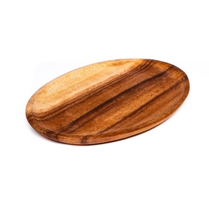 Assiette de Présentation en Bois de Luxe la Plus Vendue, Finition Polie, Écologique, Forme Ronde pour la Maison, les Hôtels, les Restaurants, les Fêtes et les Cafés - Product Image 4