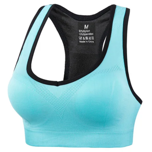 Soutien-gorge de sport léger sans couture pour femmes soutien élevé Style simple dernière conception respirant OEM vêtements de fitness en gros pas cher - Product Image 2