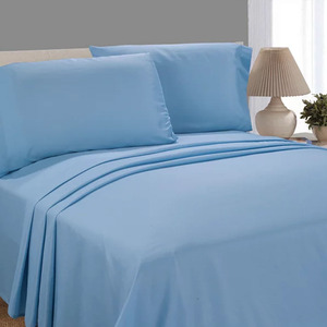 Vente en gros de literie de luxe 100% coton lin lot de 3 pièces housse de couette taie d'oreiller draps pour la maison ou l'hôtel - Product Image 6