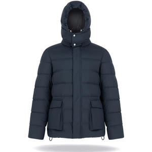 Vestes matelassées chaudes pour hommes, doudounes épaisses pour l'hiver, style décontracté streetwear, veste pour hommes - Product Image 1