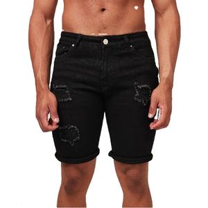 Streetwear décontracté personnalisé de haute qualité, élégant et bon marché pour hommes, shorts en jean au design personnalisé, shorts en jean à la mode pour hommes - Product Image 1
