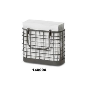 Servilletero negro para mesa, cocina, restaurante y uso al aire libre, servilletero con asa para decoración de mesa de comedor - Product Image 1