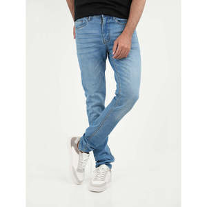 Jeans TELIS de Corte Regular, Estilo Urbano, Corte Recto Bajo-Alto, Tejido Ligero, con Agujeros 3D, para Otoño/Invierno - Product Image 3