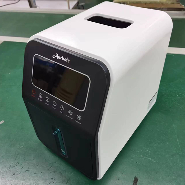 Aurboic Medical Grade Oxygen Concentrator Machine Adjustable 1-7 Liter/min Oxygen Concentrator with Humidifier
