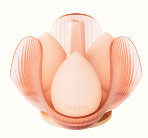 ฟองน้ำแต่งหน้าพร้อมที่จัดเก็บแบบกลีบดอกหมุนได้ - Product Image 3