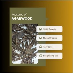 High Quality Pure Natural Wood Agarwood Assam Zora for Religious Use - Product Image 2