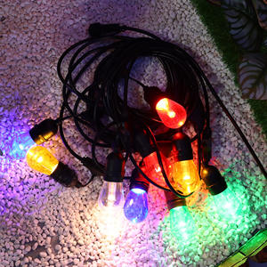 <span class=keywords><strong>Cerisier</strong></span> de Noël suspendu S14 E26 étanche <span class=keywords><strong>LED</strong></span> filament patio fée décorative 24v <span class=keywords><strong>led</strong></span> sept couleurs guirlandes lumineuses ampoule - Product Image 2