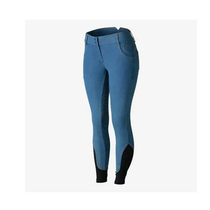 Culotte d'équitation personnalisée en gros au design haut de gamme avec assise intégrale Vêtements d'équitation en silicone Pantalon en denim Culotte d'équitation - Product Image 1