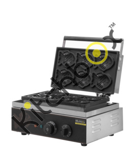 Kitchbox Industrial Commercial Fish Cake Taiyaki Maker con revestimiento antiadherente de acero inoxidable 304 y modo de ahorro de energía - Product Image 3