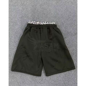 Pantalones Cortos Deportivos de Doble Cintura para Hombre, Cómodos y Elásticos, Ideales para el Gimnasio - Product Image 3