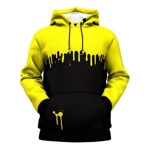 High Street hommes best-seller grande taille sweats à capuche polaire numérique transfert de chaleur imprimé pulls respirants grande taille hommes - Product Image 1