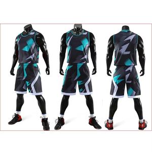 ชุดเสื้อบาสเก็ตบอลแบบใส่กลับด้านได้กำหนดได้เองเครื่องแบบพิมพ์ซับลิเมชันผ้าตาข่ายระบายอากาศได้อย่างรวดเร็วแห้งเร็วสำหรับวัยรุ่นและผู้ใหญ่ - Product Image 3