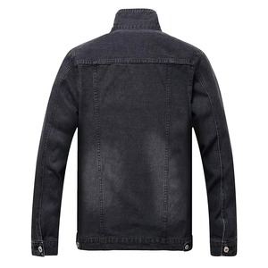 Vente directe d'usine, conception de logo personnalisée, veste en jean pour homme de la rue, confortable, qualité supérieure, manches longues, hiver, devant - Product Image 2
