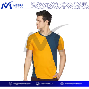 Vente chaude hommes T-Shirt mode décontracté coupe ajustée à manches courtes coton été Streetwear haut respirant pour hommes 2025 nouveauté tendance - Product Image 2