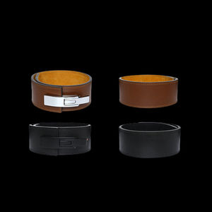 Ceinture de musculation personnalisée de haute qualité en cuir de vache véritable avec boucle en acier, haute résistance, robuste, largeur de 4 pouces, couleur personnalisée - Product Image 6