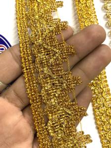 Fancy Design 38mm Polyester Shining Sequin Metallic Braid Trim for Decoration Deals in Wholesale - Product Image 5