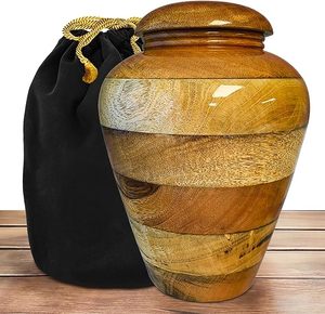 Mosaico de tamaño adulto grande hecho a mano, urna de cremación de vidrio de aluminio, azulejos individuales, entierro aplicado, suministro único para funerales - Product Image 6