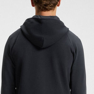 Sudadera con Capucha Económica de Moda para Hombre con Impresión de Logotipo Personalizado, Servicio OEM, Tejido Transpirable, Cierre de Cremallera y Bolsillos Laterales - Product Image 5