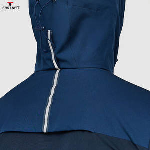 2025 Precio al por mayor Nuevo diseño Chaqueta cortavientos de moda personalizada de alta calidad con cuello con capucha - Product Image 5