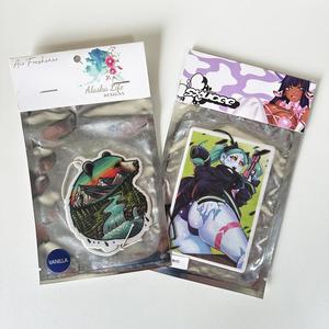 Désodorisant de <span class=keywords><strong>voiture</strong></span> en papier coton découpé sur mesure, parfumé aux senteurs variées, de luxe et longue durée, avec logo personnalisé, vente en gros - Product Image 3