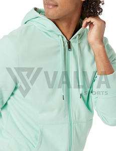 Unisexe 100% coton pull à capuche haute qualité surdimensionné poids lourd tissu thermique brodé technique solide coton printemps - Product Image 3