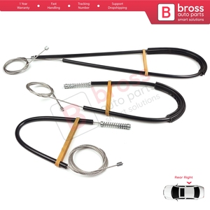 BWR5530 Kit de reparación de regulador de ventanilla eléctrica puerta trasera derecha para Sport MK2 L494 2013-2022 LR078870 Bross piezas de automóviles hechas en Turquía - Product Image 4