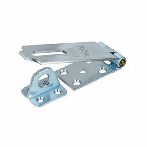 Cierres de Seguridad VORMANN en Acero Galvanizado Azul, 105 mm de Largo y 35 mm de Alto, para Cercas, Enrejados y Puertas - Paquete de 10 - Product Image 3