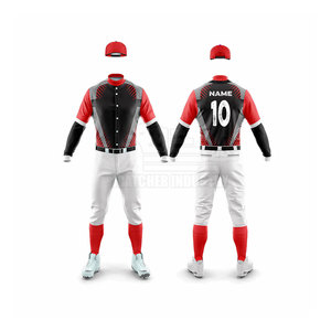 Kit d'uniforme de baseball Design classique pour les joueurs d'étoiles avec kit d'uniforme de baseball moderne - Product Image 4