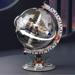 สำหรับเลโก้ Moc สำหรับชุด Technic Globe Station ของเล่นวิทยาศาสตร์และวิศวกรรมศาสตร์ - Product Image 3