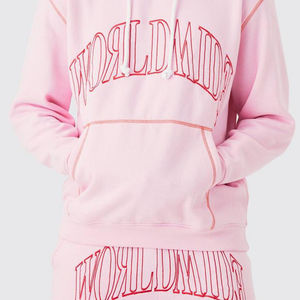 Ensemble de survêtement de sport pour homme, streetwear, gym, fitness, 100% coton, respirant, écologique, deux pièces, vente en gros, jogging - Product Image 4