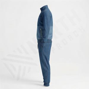 ชุดวอร์มผู้ชาย สำหรับออกกำลังกายประจำวัน ทำกิจวัตรประจำวัน ใส่ในฤดูหนาว ให้ลุคสะอาด ดูแลง่าย เหมาะสำหรับกีฬา ฟิตเนส วิ่ง - Product Image 3