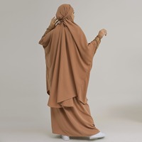 Robe de prière pour femmes musulmanes, Abaya islamique élégante, respirante, légère, extensible dans quatre directions, longueur cheville, Eid Ramadan Printemps