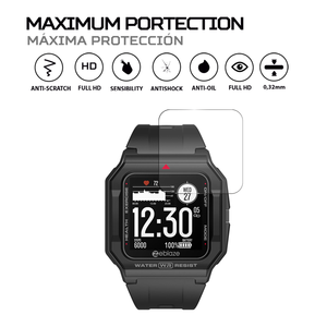 ฟิล์มกันรอยหน้าจอสำหรับนาฬิกาอัจฉริยะซีเบลซ อาเรสพร้อมเคสพรีเมียมพร้อมคุณสมบัติป้องกันการกระแทก - Product Image 2