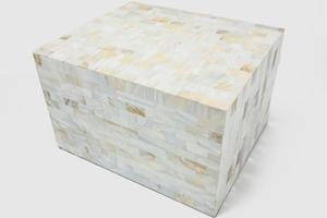 Caja de regalo decorativa de joyería de madera y resina hecha a mano, embalaje de joyería embalado en cartón para un estilo único y conveniente - Product Image 6