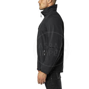 Chaqueta Softshell con capucha de gran tamaño para hombre, nuevo diseño de moda para invierno - Product Image 4