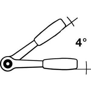 Jeu de clés à douilles HAZET 30 pièces, embout 1/4 pouce, tailles 4-14 mm, 90 dents, 6 points, kit d'outils - Product Image 4