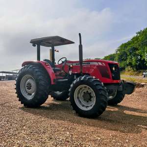 Wholesale High Quality Affordable Massey Ferguson Red 4WD Wheel Tractor Farm Use High Safety Level - Product Image 2
