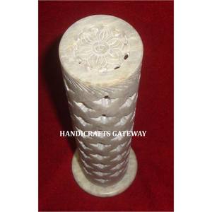 Meilleur fournisseur indien tour d'encens en stéatite meilleure conception de sculpture longue forme rectangulaire beau travail fait à la main pour les cadeaux - Product Image 2