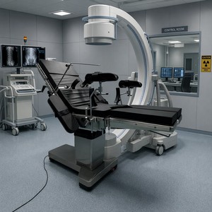 Tavolo Chirurgico Elettro-Idraulico CH-DY8300 Compatibile con C-Arm, Scorrimento Longitudinale, Carico 225kg, Flex Re-Flex, Acciaio 304, ISO CE - Product Image 1